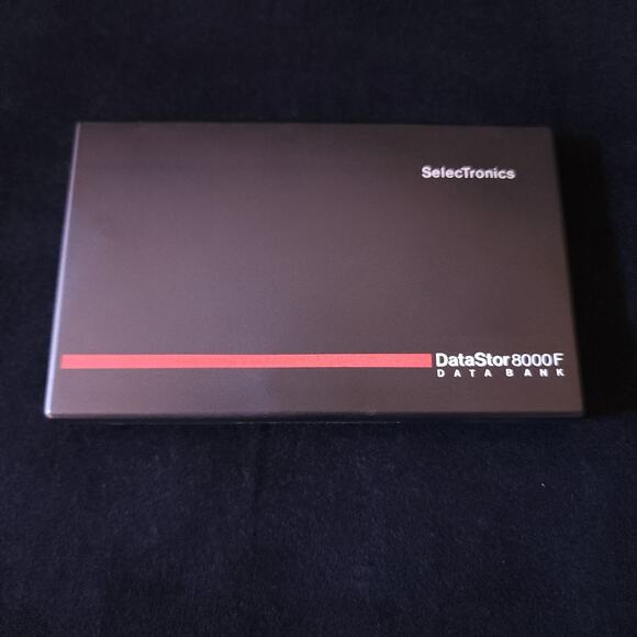 SelecTronics DataStor 8000F Data Bank Vintage Black Computer Untested As-Is - Picture 3 of 8